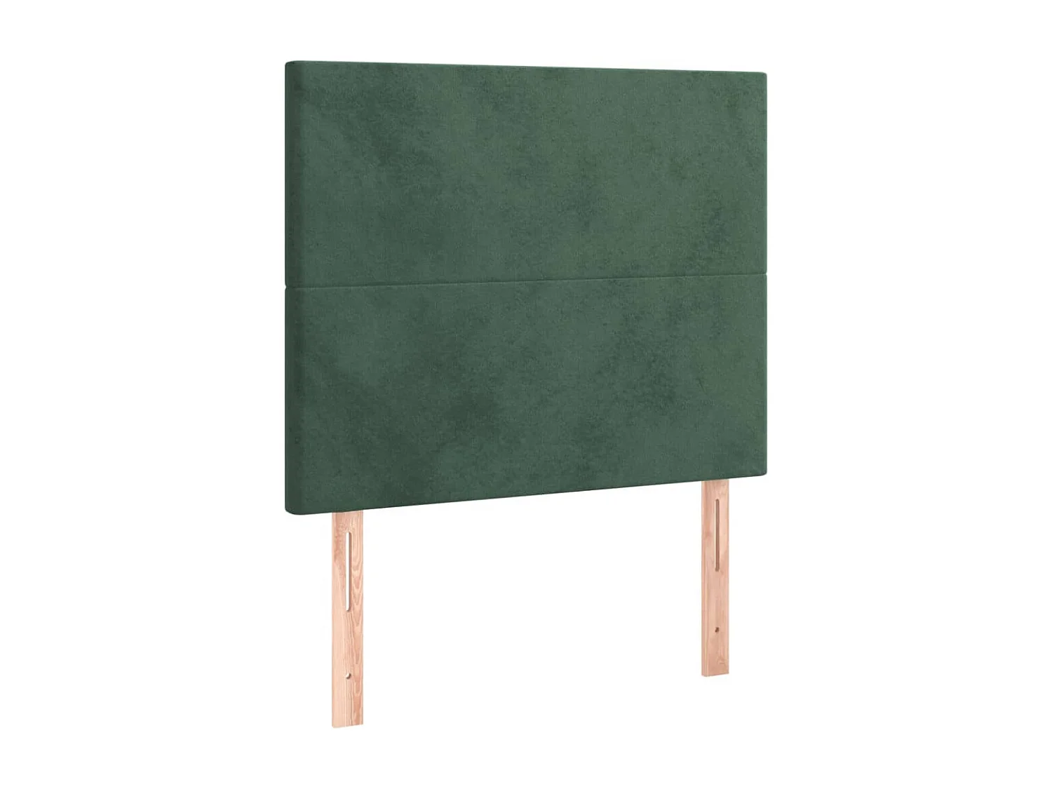 Ensemble complet boxspring + matelas + Banc Vert foncé 90x190 cm FR47393