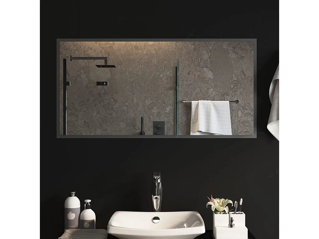 Miroir de salle de bain à LED 100x50 cm FR72891