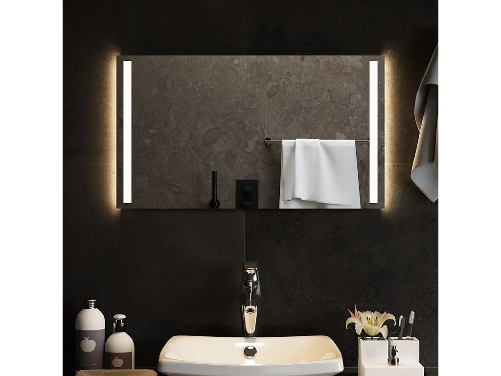 Miroir de salle de bain à LED 70x40 cm FR85274