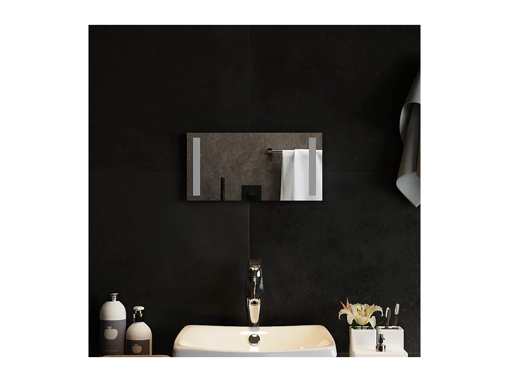 Miroir de salle de bain à LED 40x20 cm FR36071