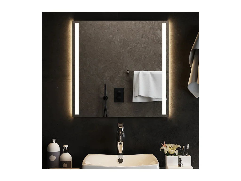 Miroir de salle de bain à LED 60x60 cm FR82620