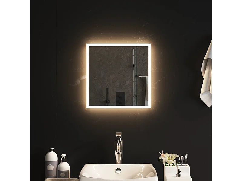 Espejo de baño con LED 40x40 cm ES480708