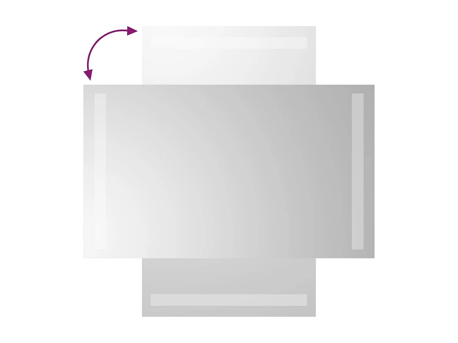 Espejo de baño con LED 30x60 cm ES540983