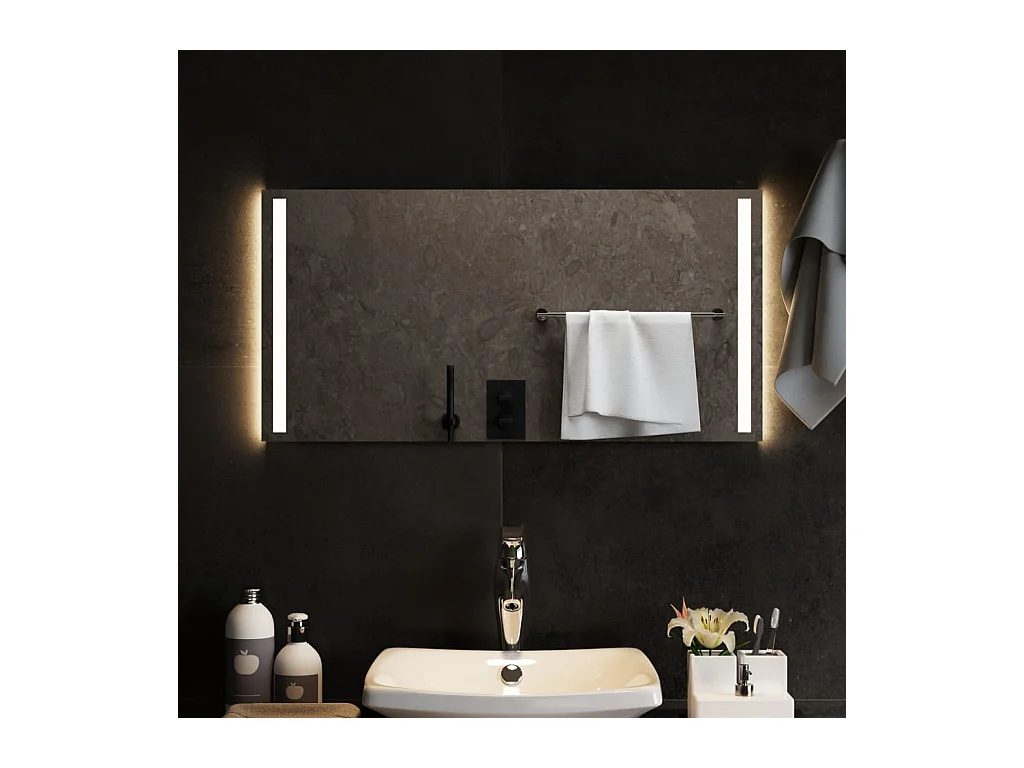 Miroir de salle de bain à LED 80x40 cm FR54176