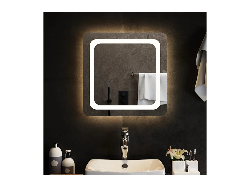 Espejo de baño con LED 50x50 cm ES305529
