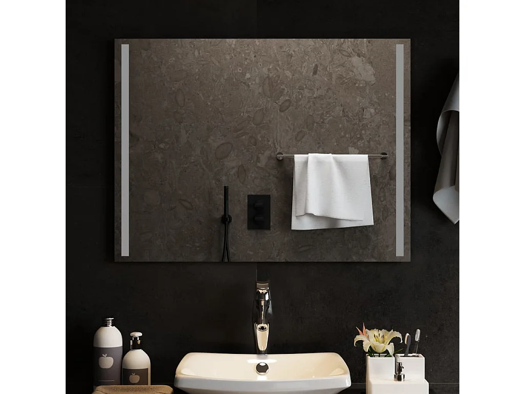 Miroir de salle de bain à LED 80x60 cm FR35072