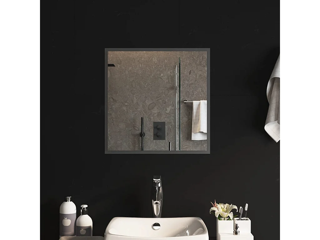 Miroir de salle de bain à LED 50x50 cm FR45603