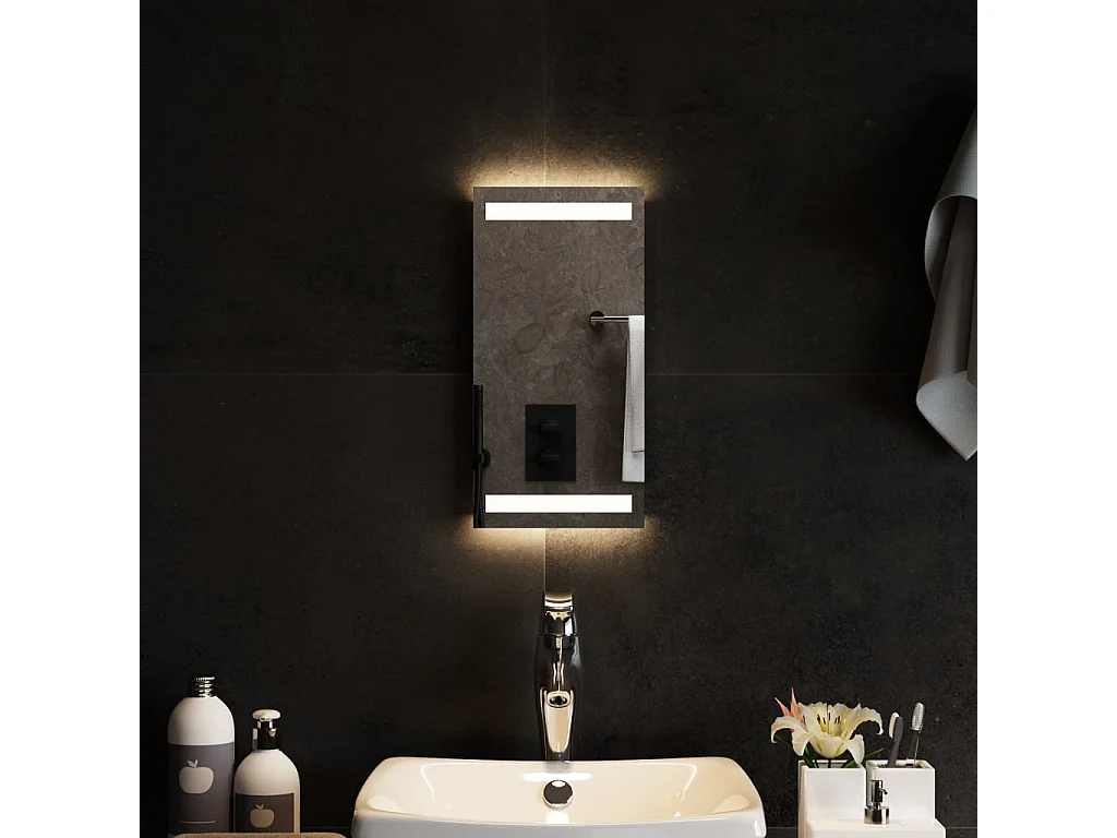 Miroir de salle de bain à LED 20x40 cm FR40299