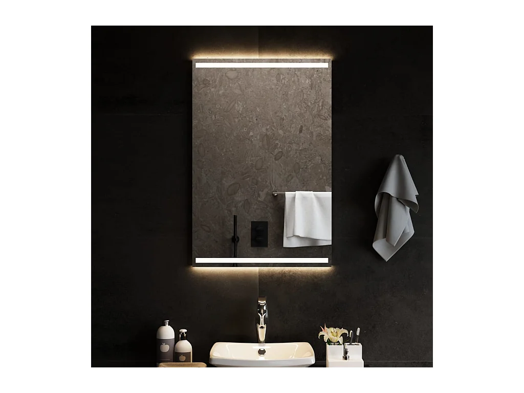 Miroir de salle de bain à LED 60x90 cm FR82363