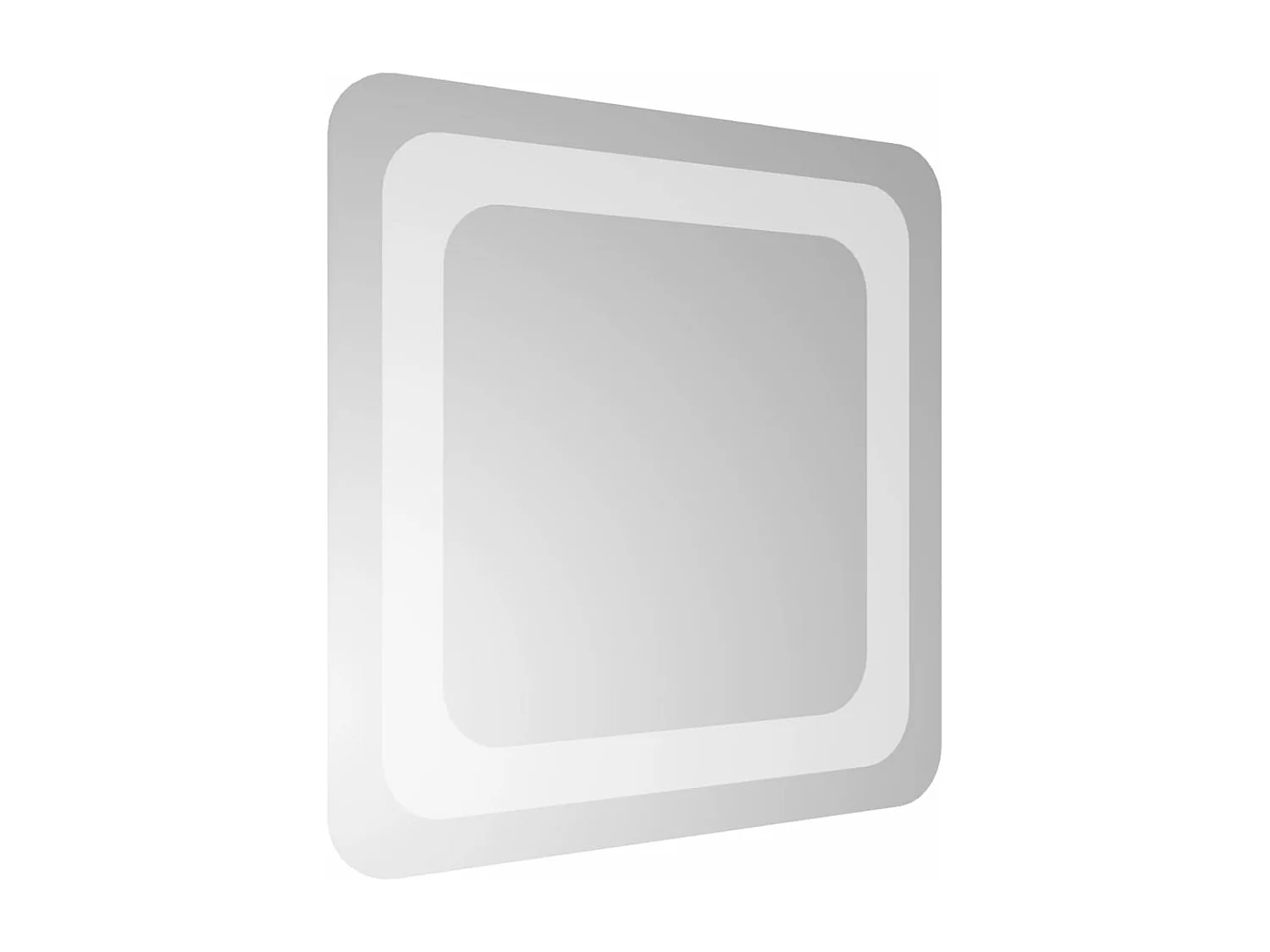 Badkamerspiegel LED 30x30 cm BE383851