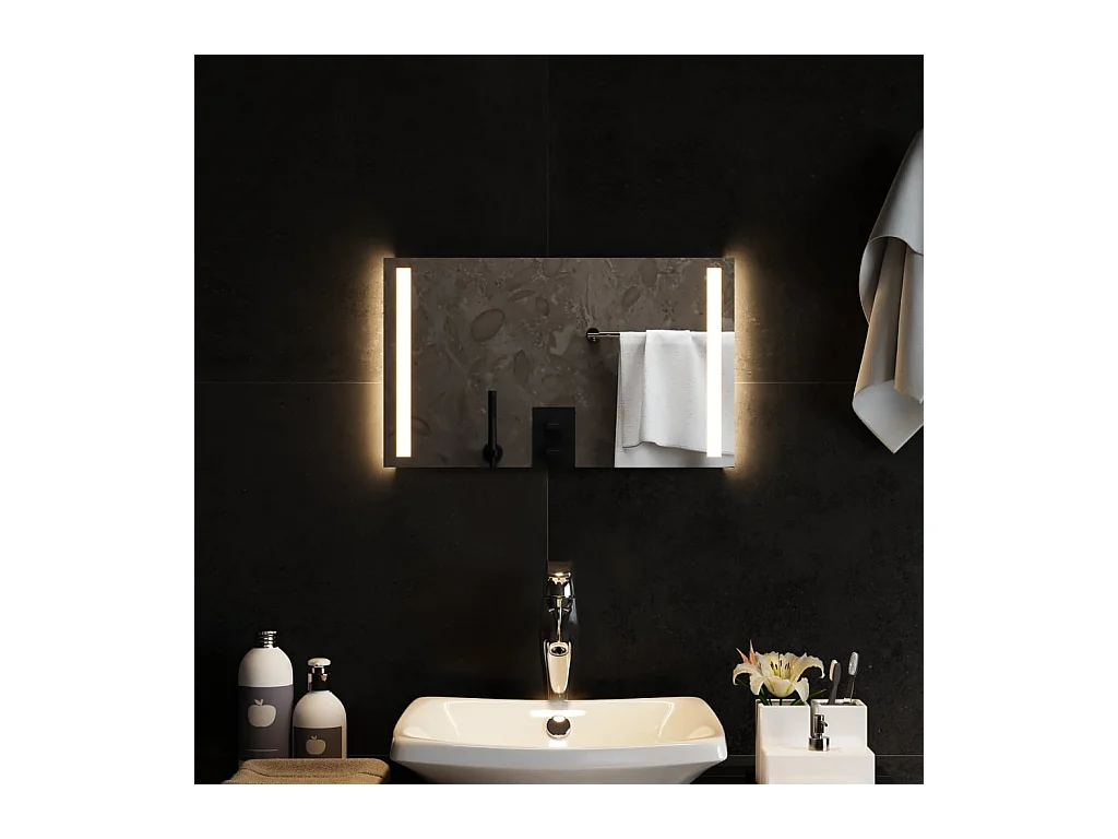 Miroir de salle de bain à LED 50x30 cm FR50319