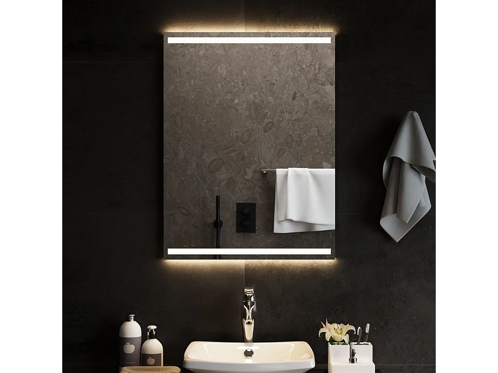 Miroir de salle de bain à LED 60x80 cm FR37053