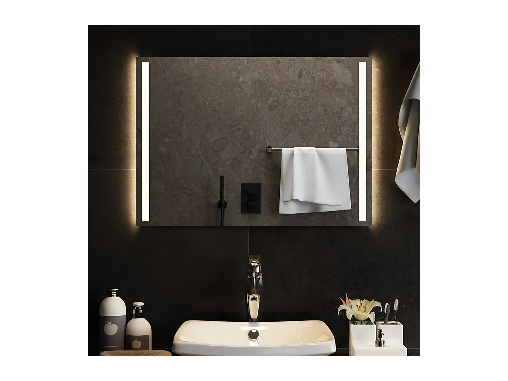 Miroir de salle de bain à LED 70x50 cm FR62806