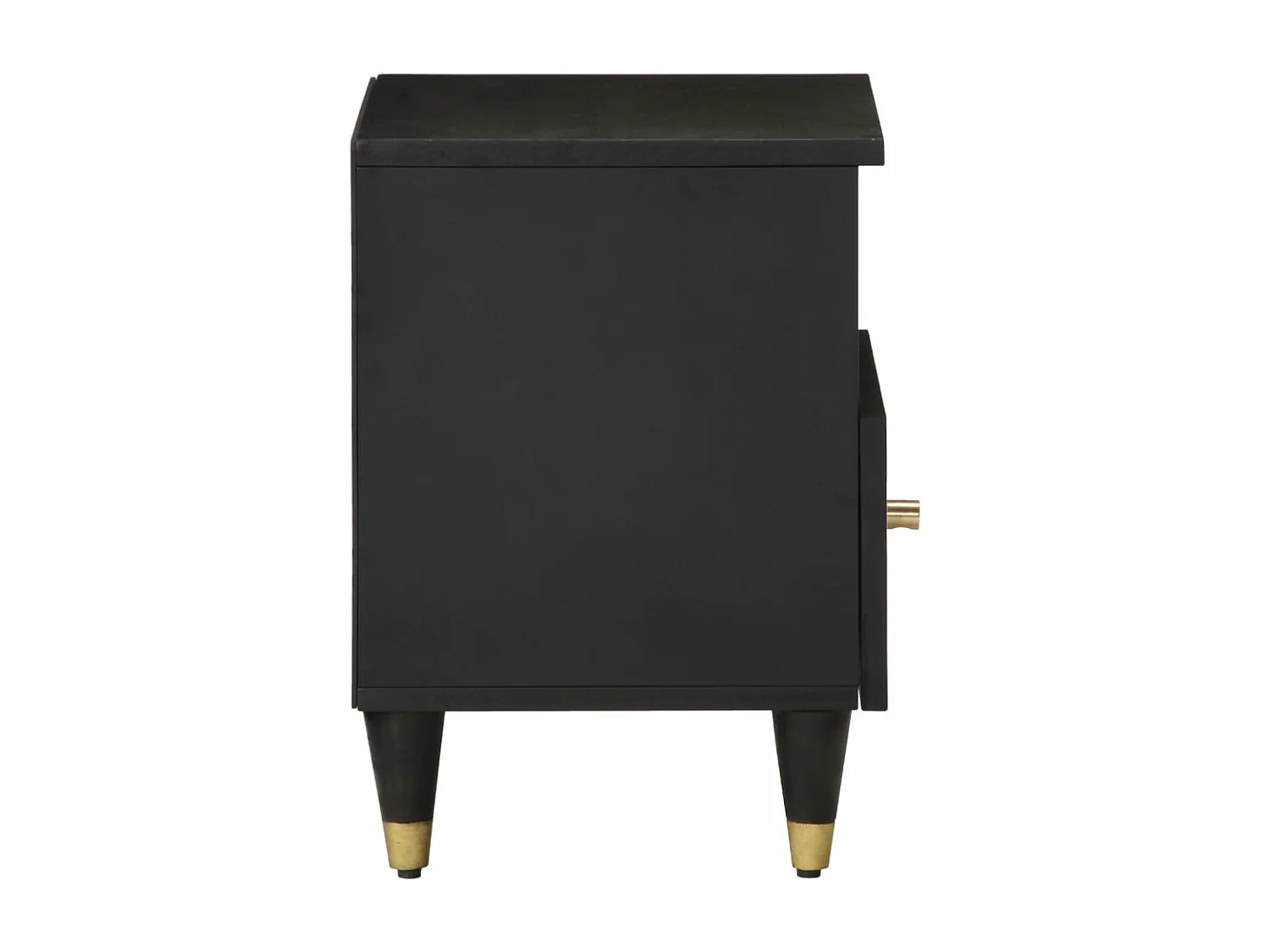 Table de chevet 40x33x46 cm Bois de manguier solide FR55144