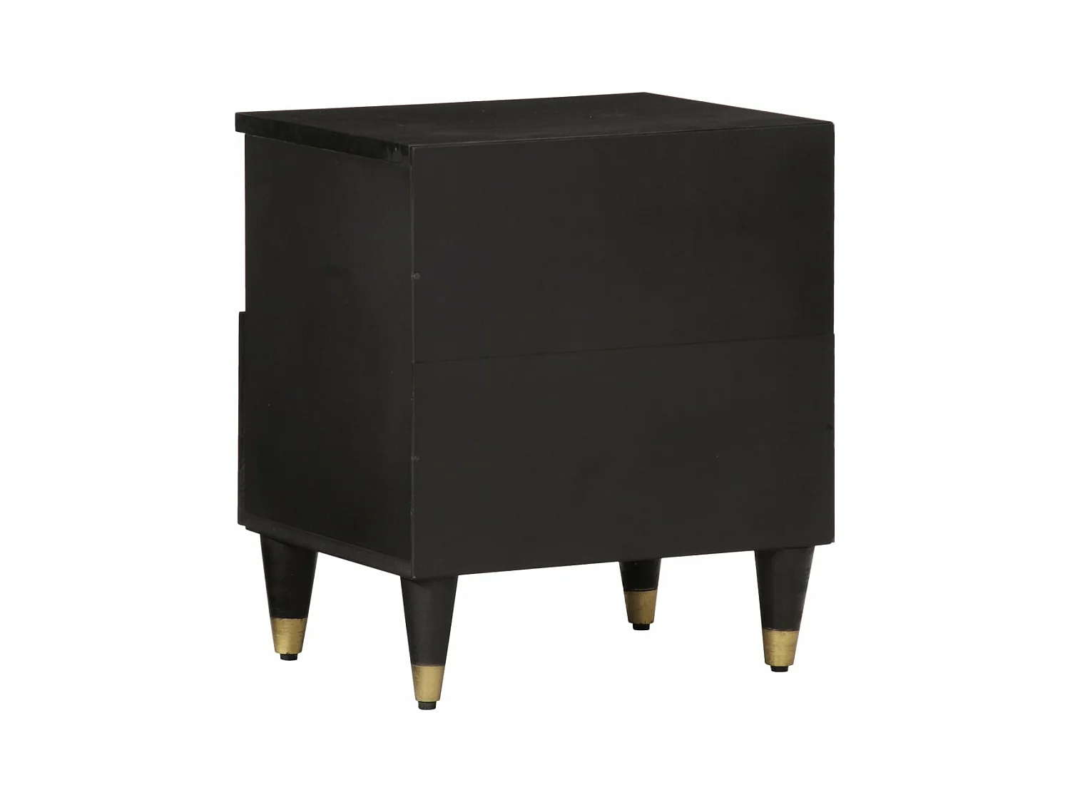 Table de chevet 40x33x46 cm Bois de manguier solide FR55144