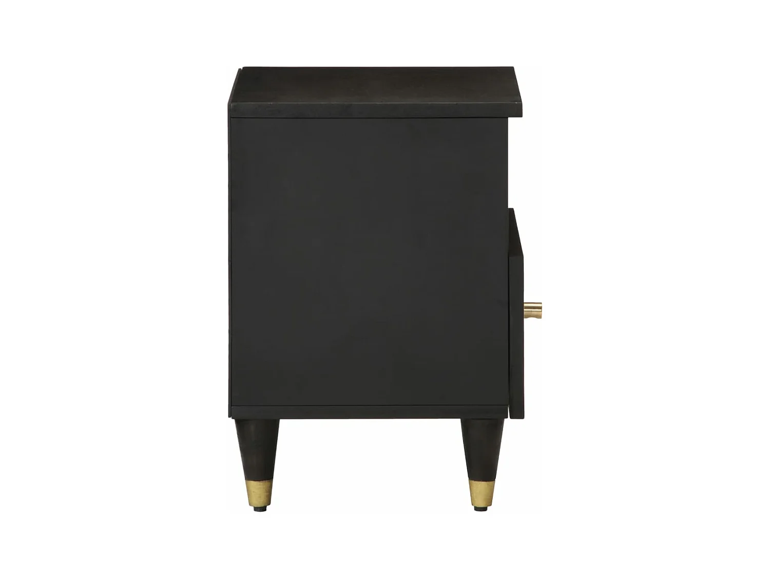 Table de chevet 40x33x46 cm Bois de manguier solide FR55144