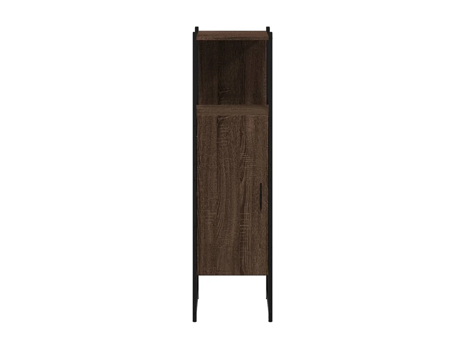 Armoire de salle de bain chêne marron 33x33x120,5 cm FR12752