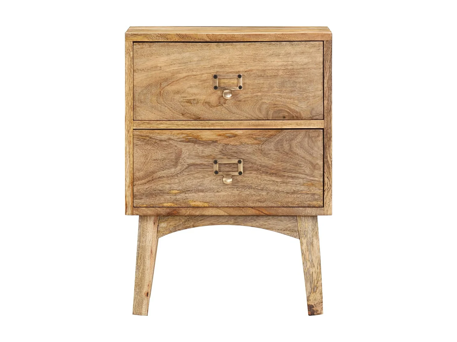 Table de chevet 40x35x55 cm Bois de manguier solide FR67955