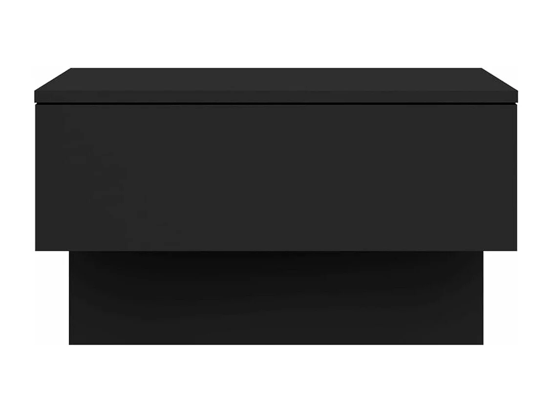 Table de chevet murale Noir FR10612