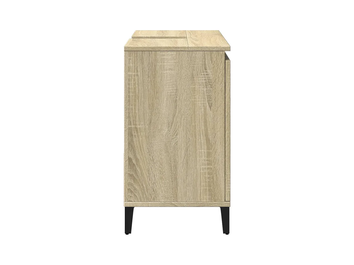 Armario de baño madera contrachapada roble Sonoma 65x33x60 cm ES676922