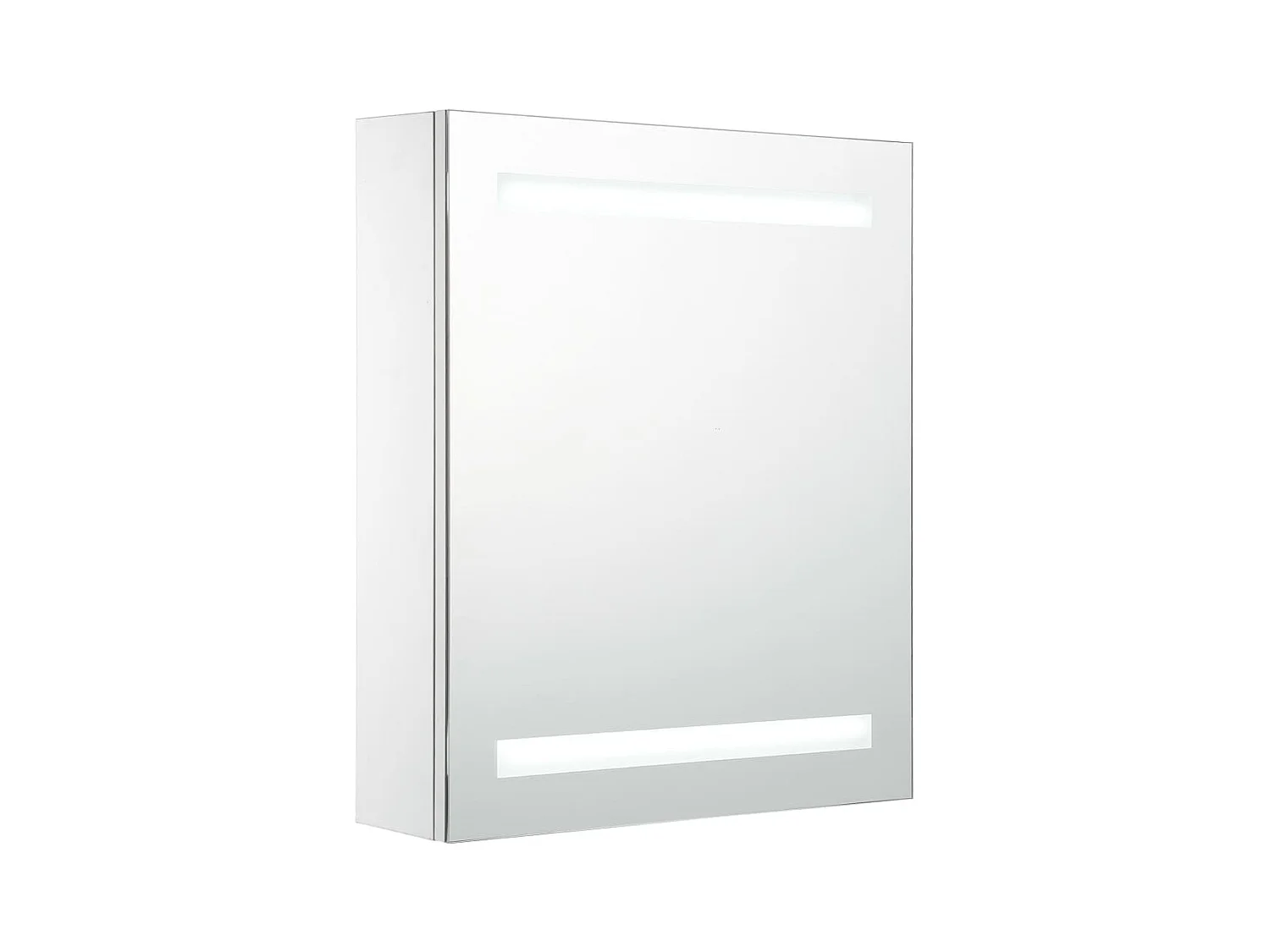Armoire de salle de bain à miroir LED 50x13,5x60 cm FR61491