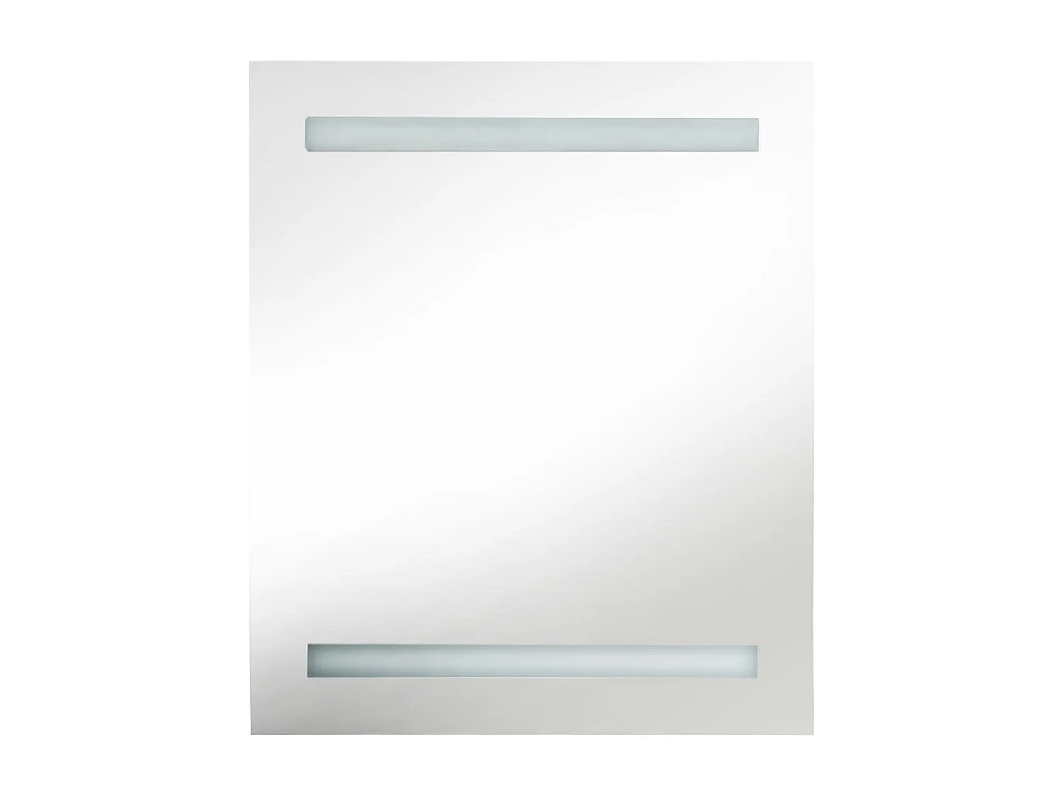Armoire de salle de bain à miroir LED 50x13,5x60 cm FR61491