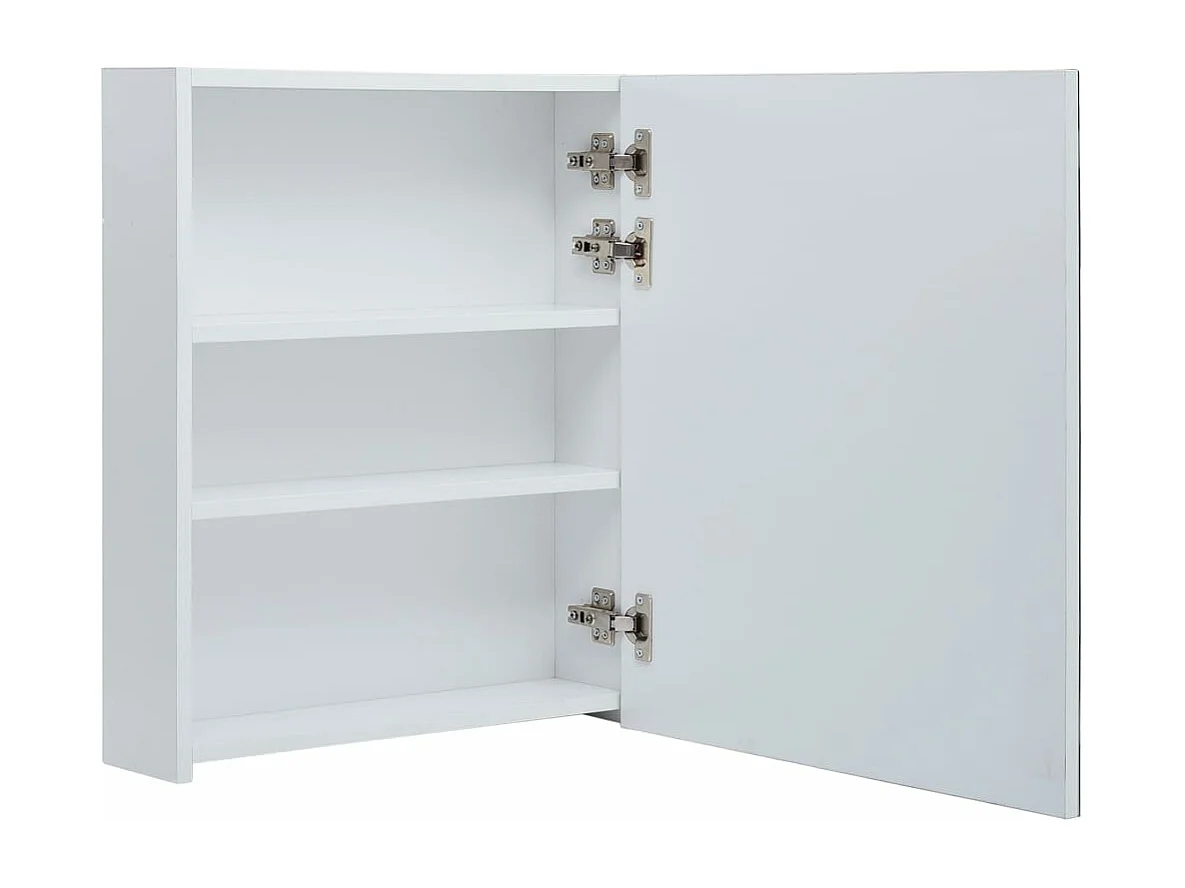 Armoire de salle de bain à miroir LED 50x13,5x60 cm FR61491