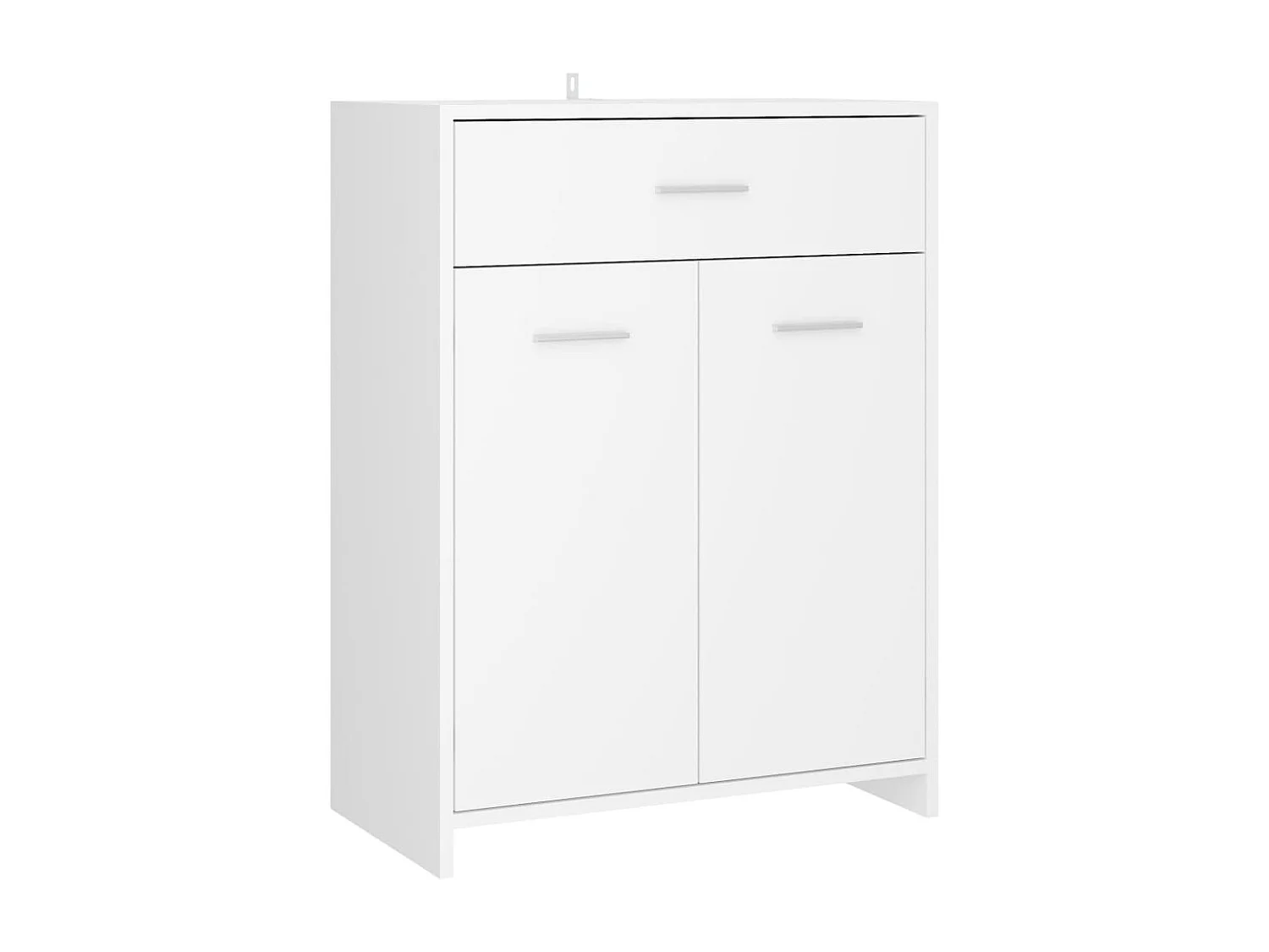 Armoire de salle de bain Blanc 60x33x80 cm Aggloméré FR88791