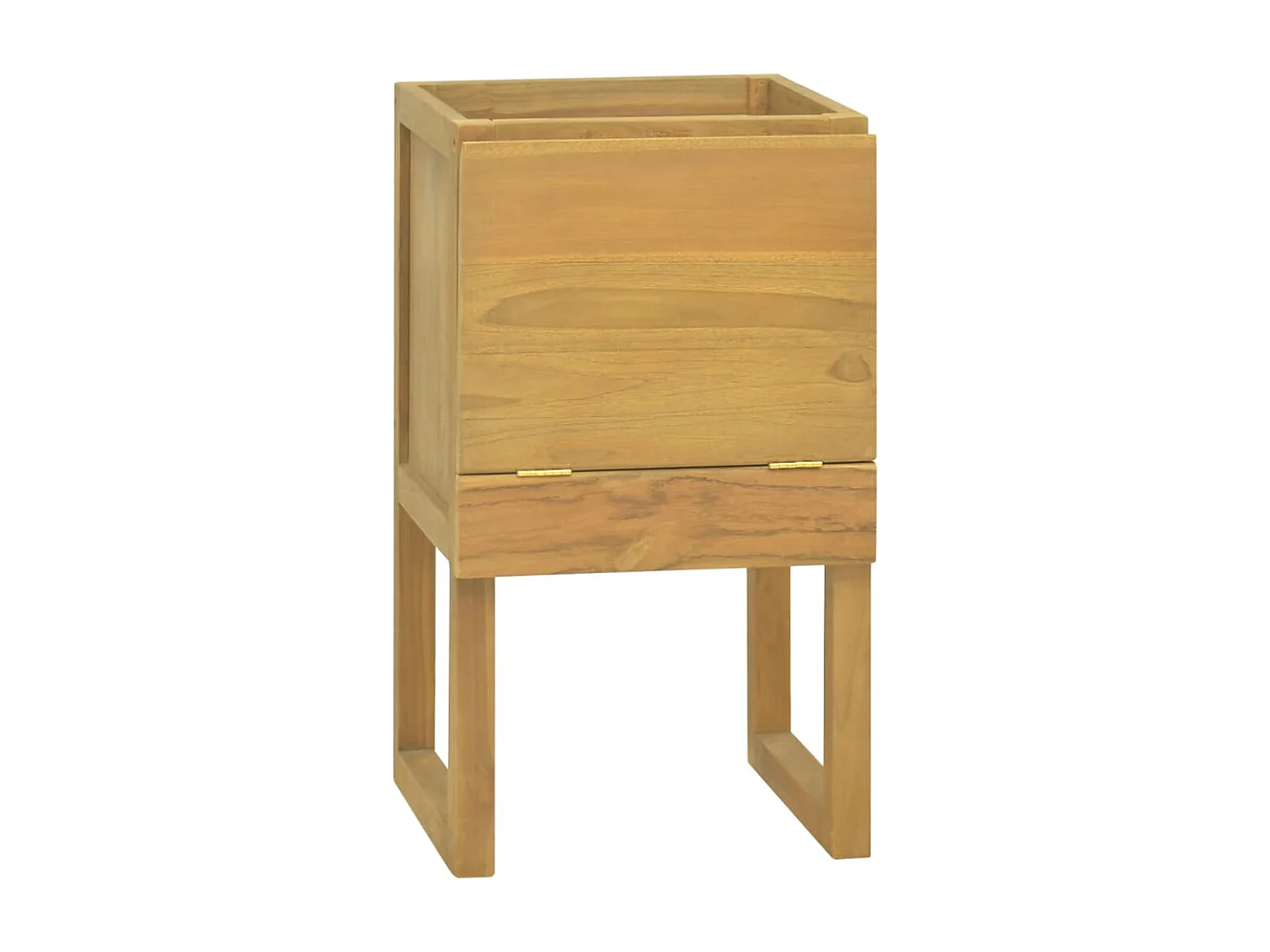 Mueble de baño madera maciza de teca 41x40x75 cm ES759710