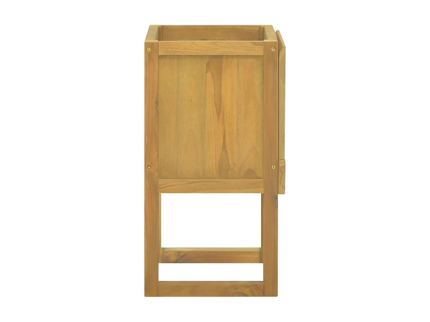 Armoire de salle de bain 41x40x75 cm bois de teck solide FR82601
