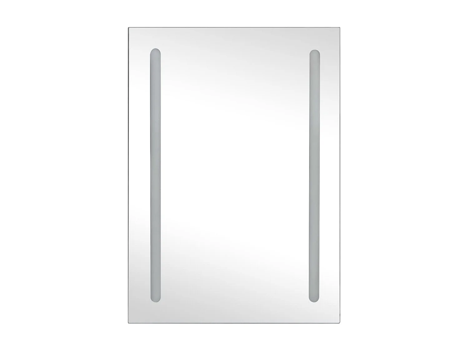 Armoire de salle de bain à miroir LED 50x13x70 cm FR13196