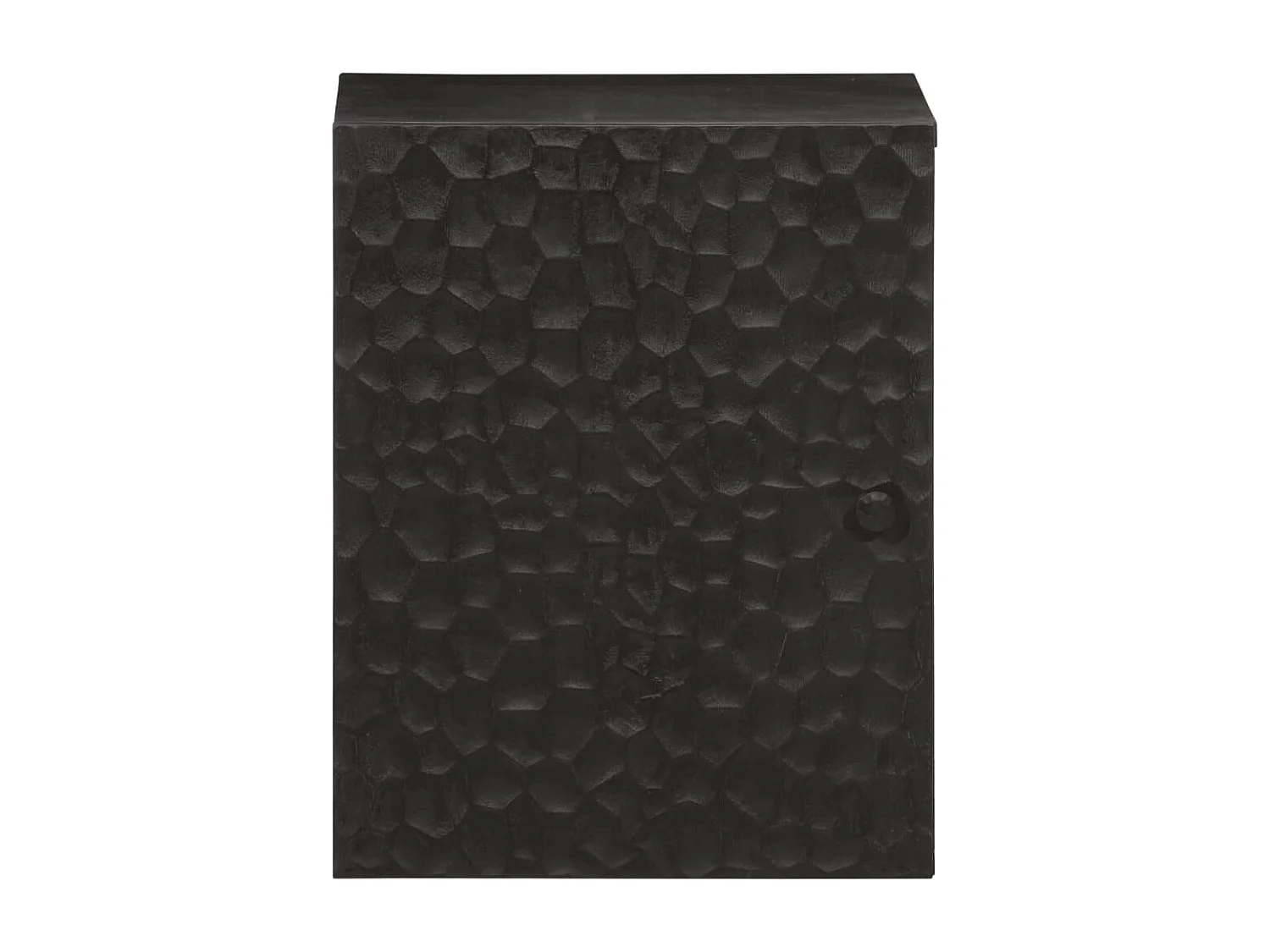 Armoire de salle de bain murale 38x33x48cm bois massif manguier FR45150