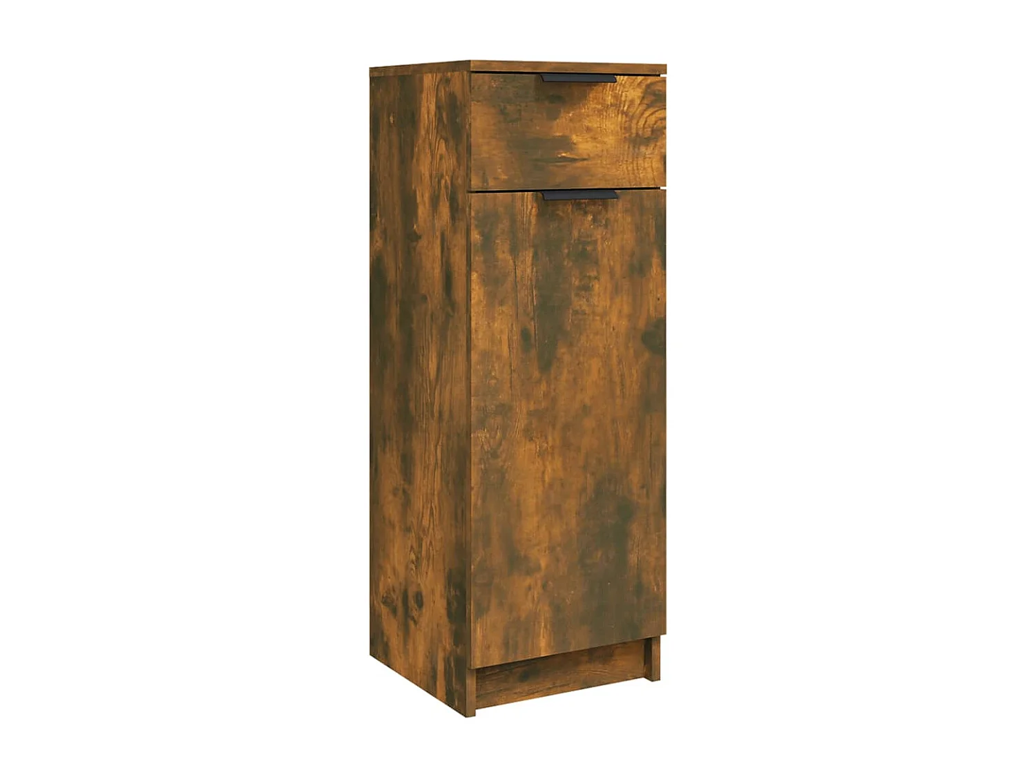 Armario de baño madera contrachapada roble ahumado 32x34x90 cm ES236305