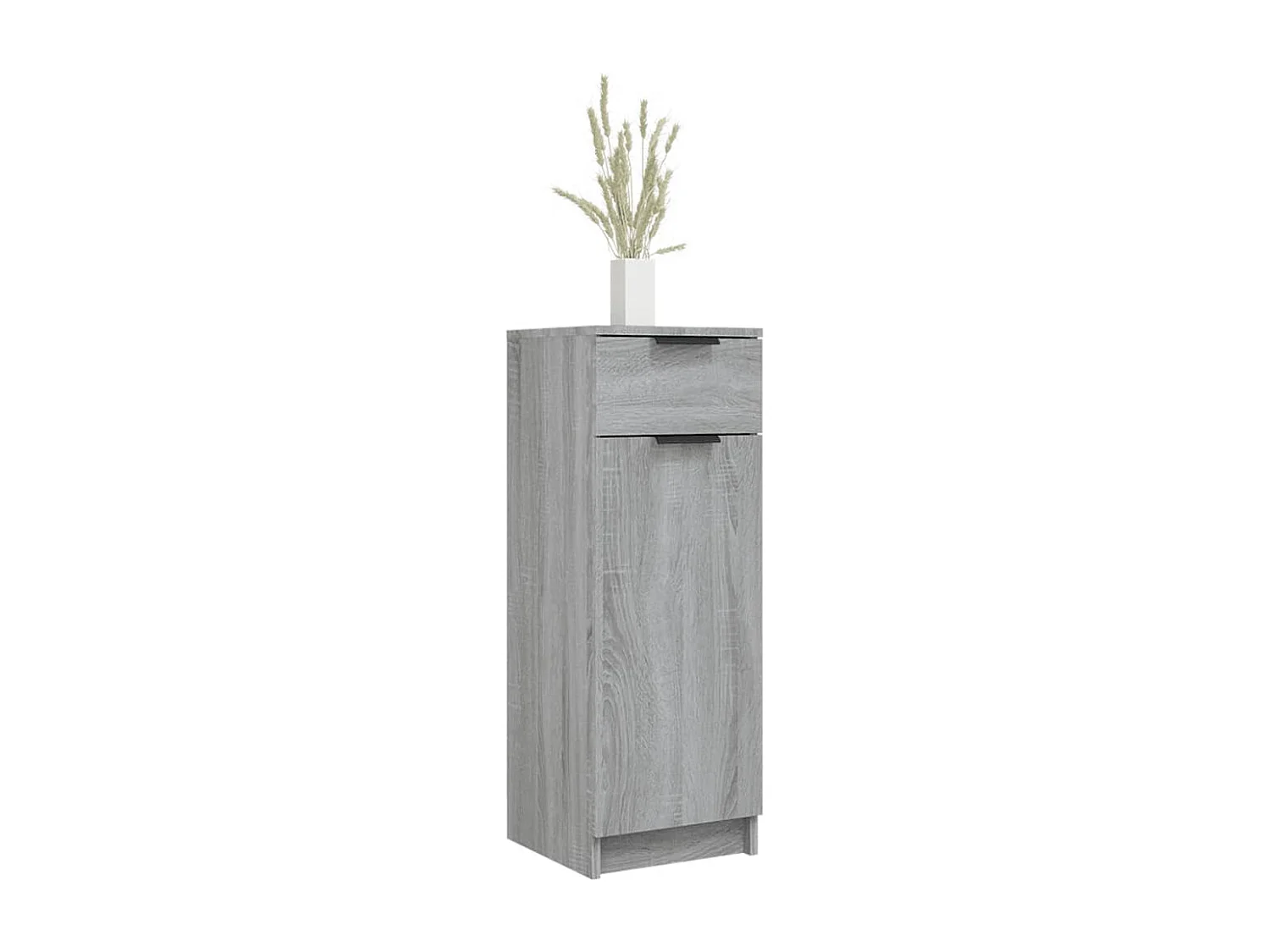Armoire de bain Sonoma gris 32x34x90 cm Bois d'ingénierie FR87536