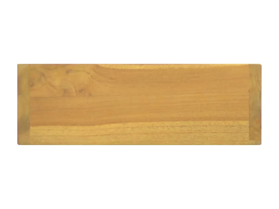 Mueble con espejo madera maciza de teca 30x10x40 cm ES634871