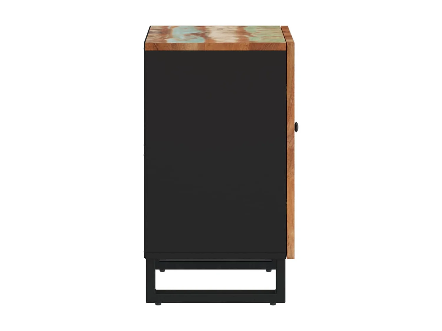 Badkamerkast 38x33x58 cm massief recycled hout BE492308