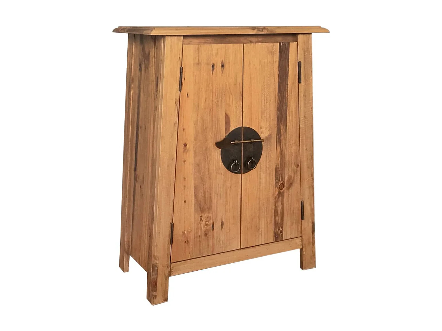 Mueble del cuarto de baño madera maciza de pino 59x32x80 cm ES678121