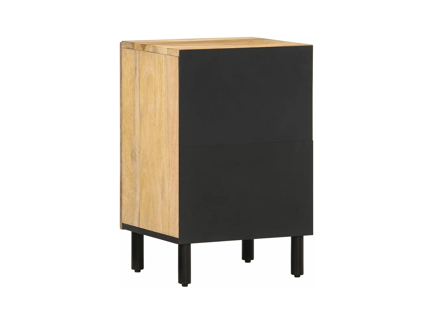 Armoire de salle de bain 38x33x58 cm bois massif de manguier FR98606