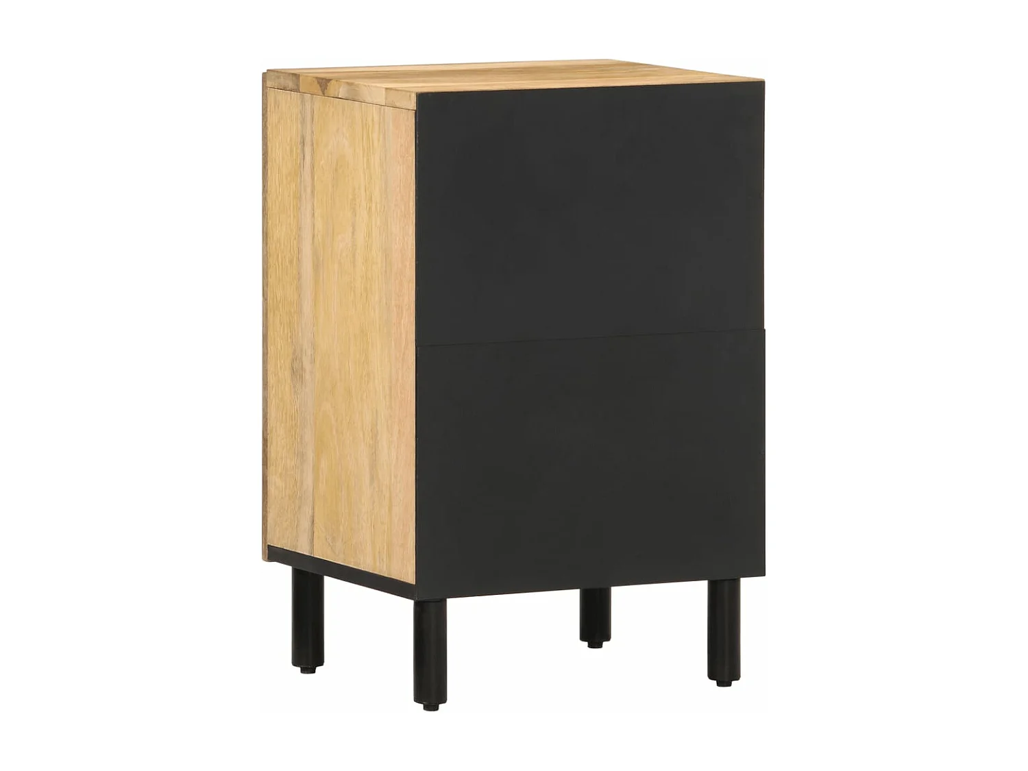 Armoire de salle de bain 38x33x58 cm bois massif de manguier FR98606