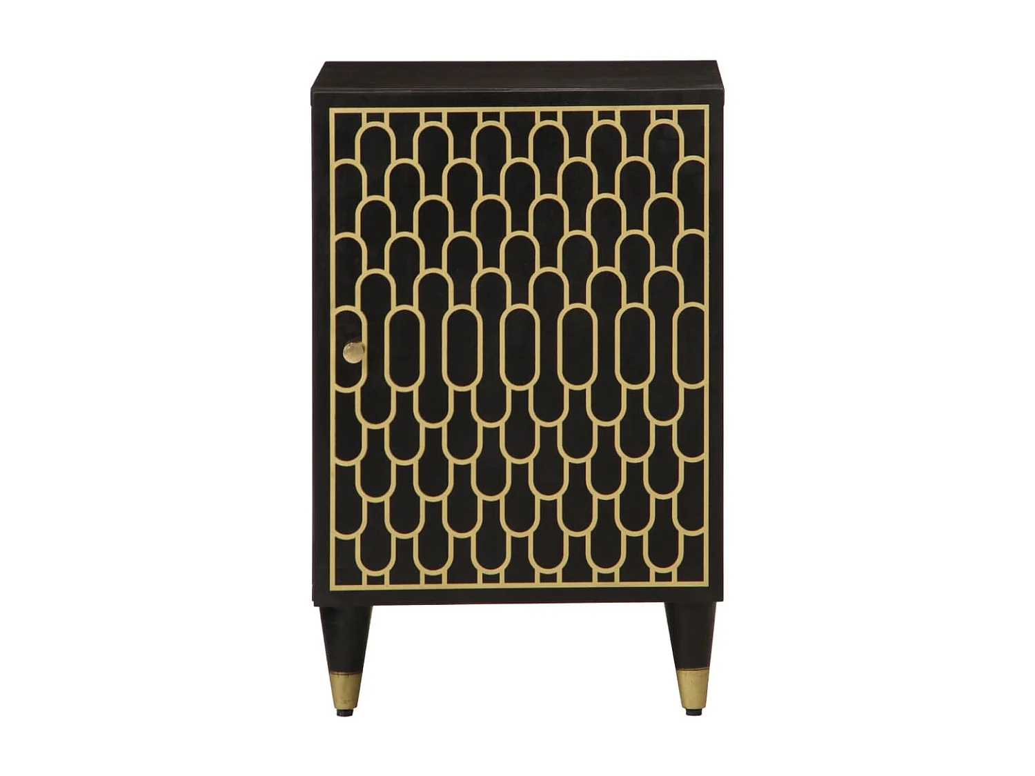 Armoire de salle de bain 38x33x58 cm bois massif de manguier FR62706