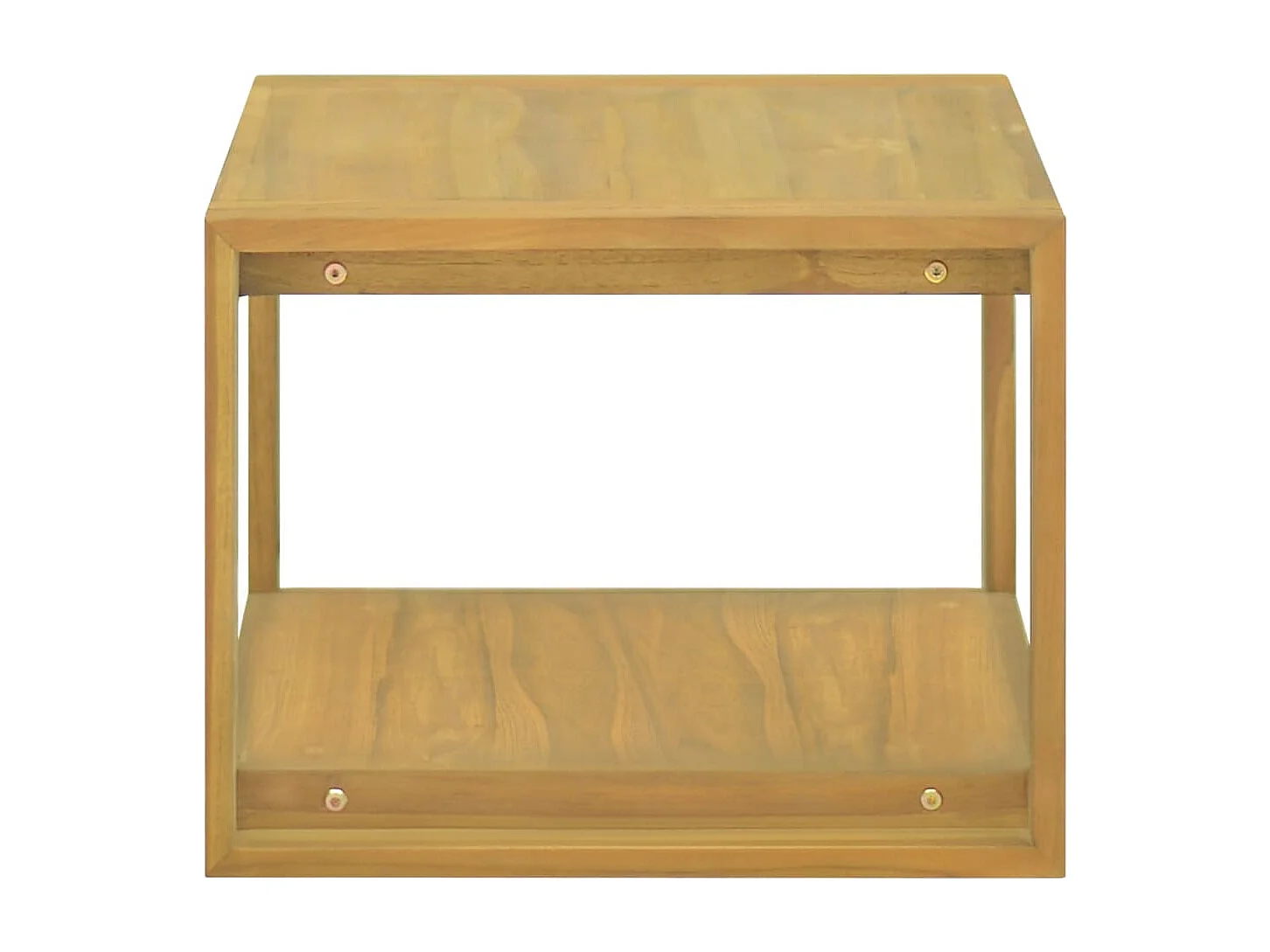 Badkamerwandkast 60x45x35 cm massief teakhout BE347608