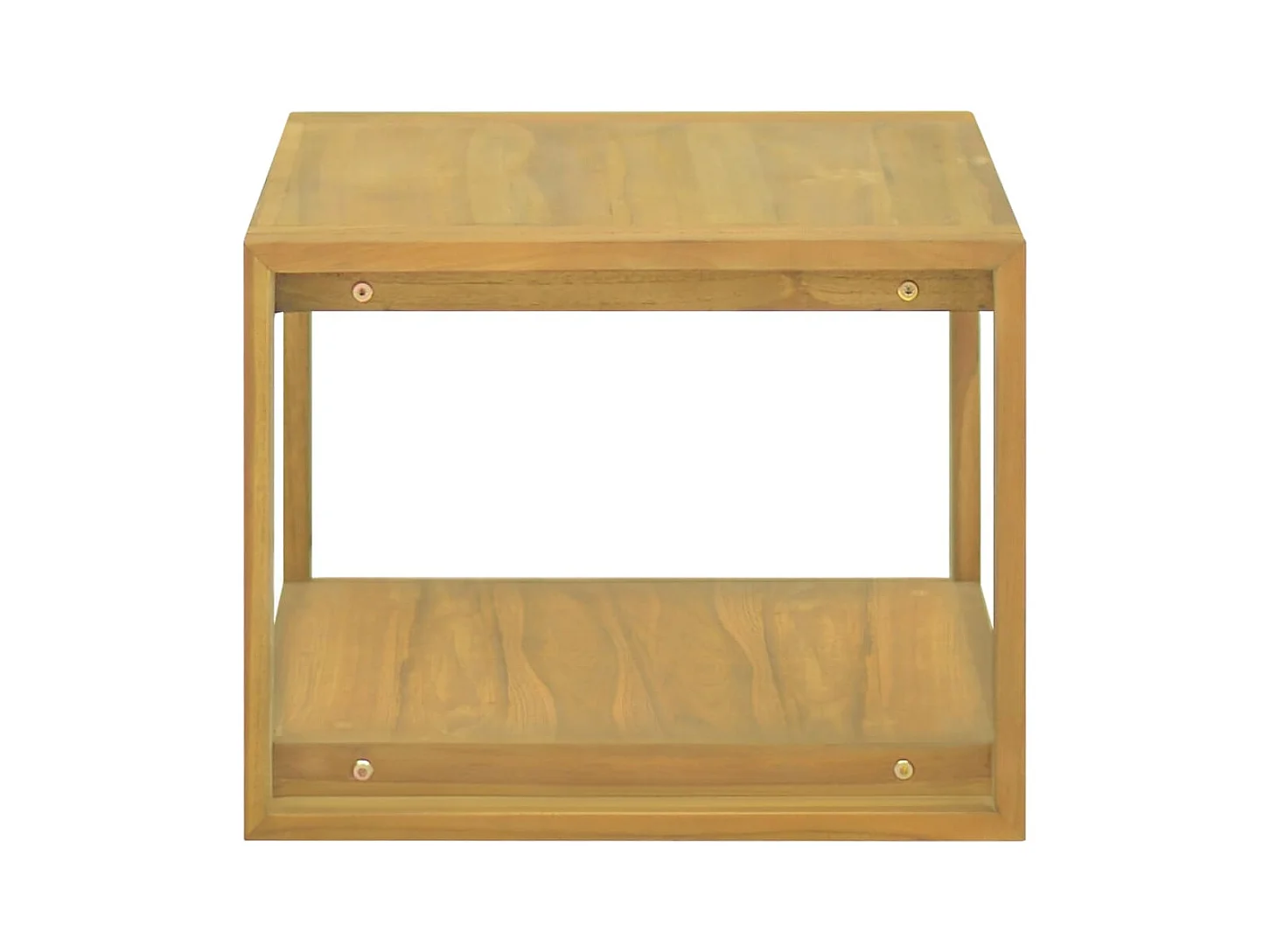 Armoire murale de salle de bain 60x45x35 cm Bois de teck solide FR55088