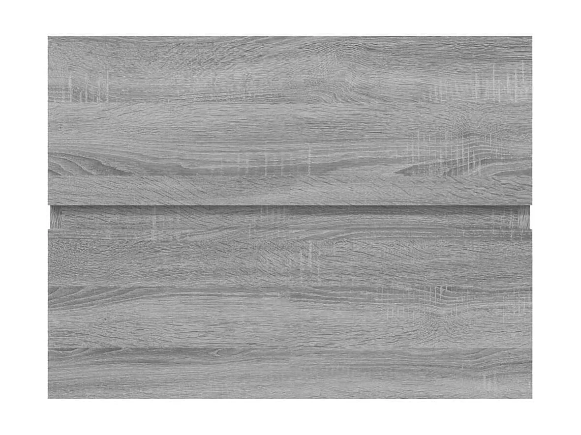 Meuble sous vasque Sonoma gris 60x38,5x45 cm Bois d'ingénierie FR41544