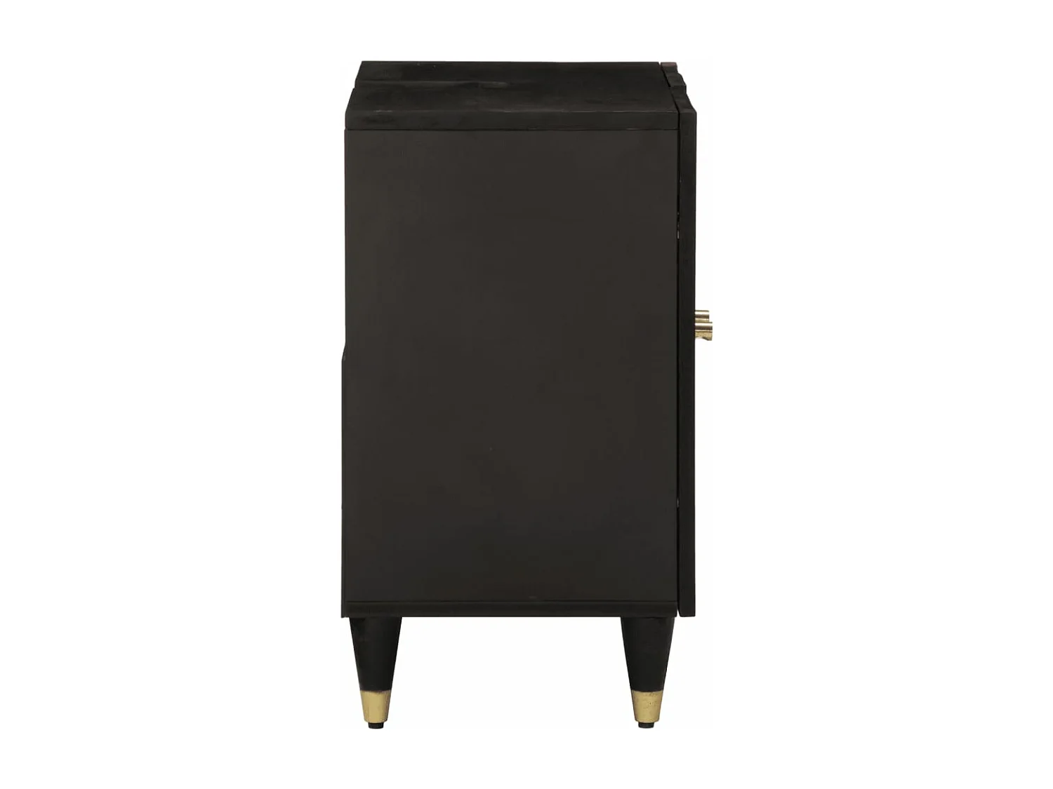 Armario de lavabo para baño madera maciza de mango 62x33x58 cm ES668477