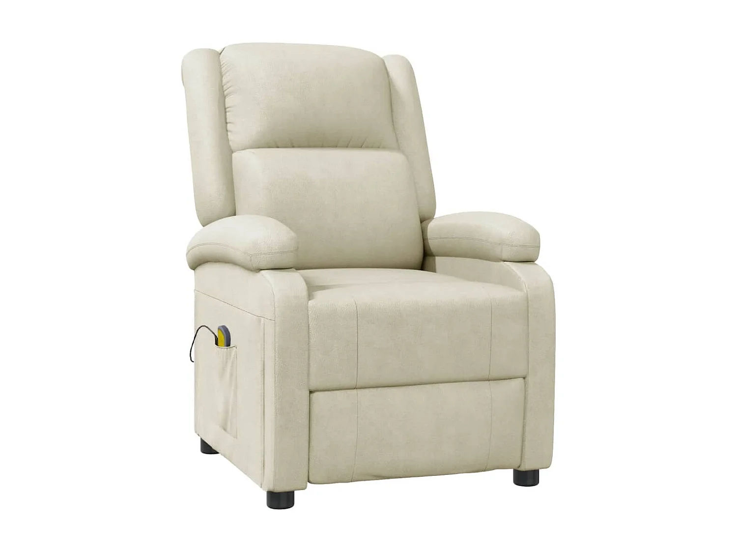 Fauteuil de massage Crème Similicuir FR45968