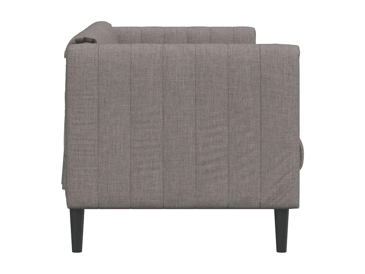 Tweezitsbank stof taupe BE102957