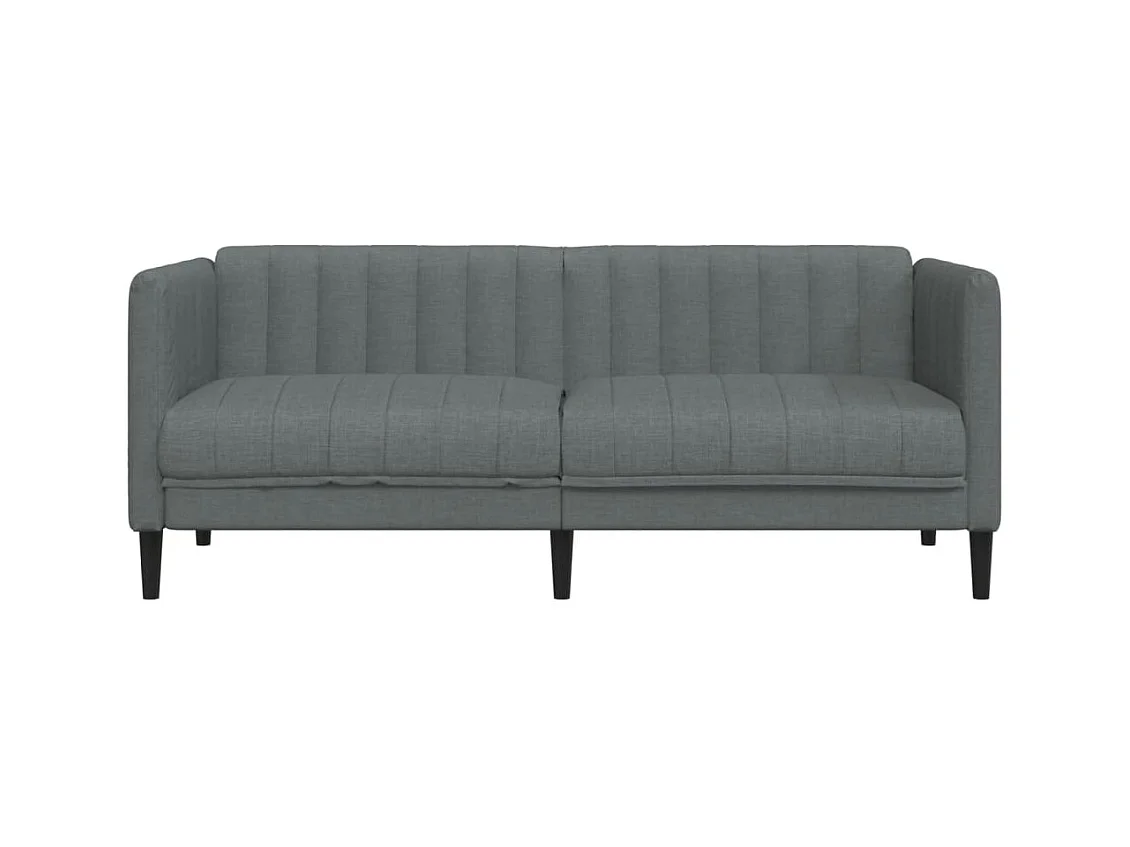 Tweezitsbank stof donkergrijs BE588183