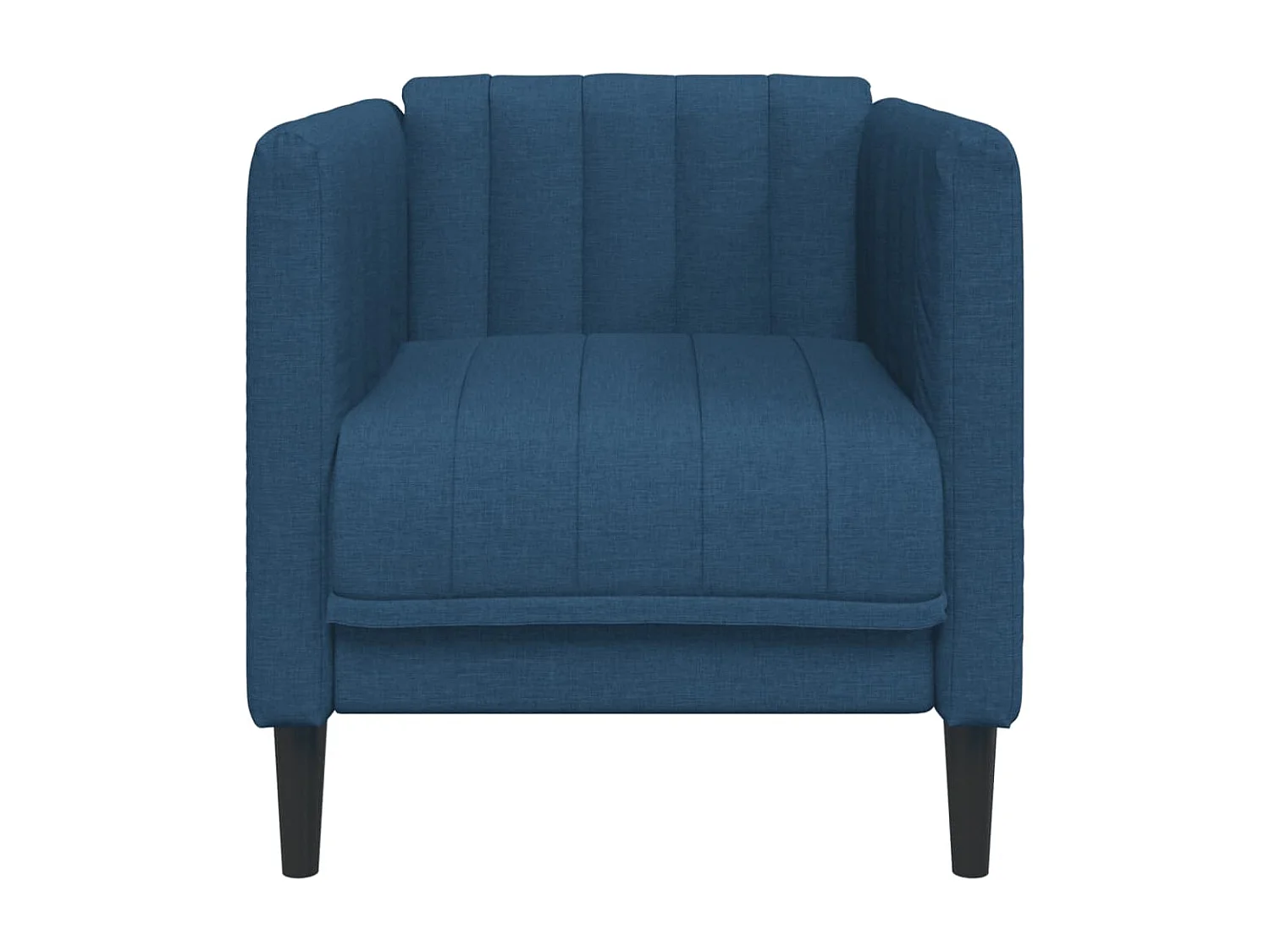 Poltrona tecido azul PT429145