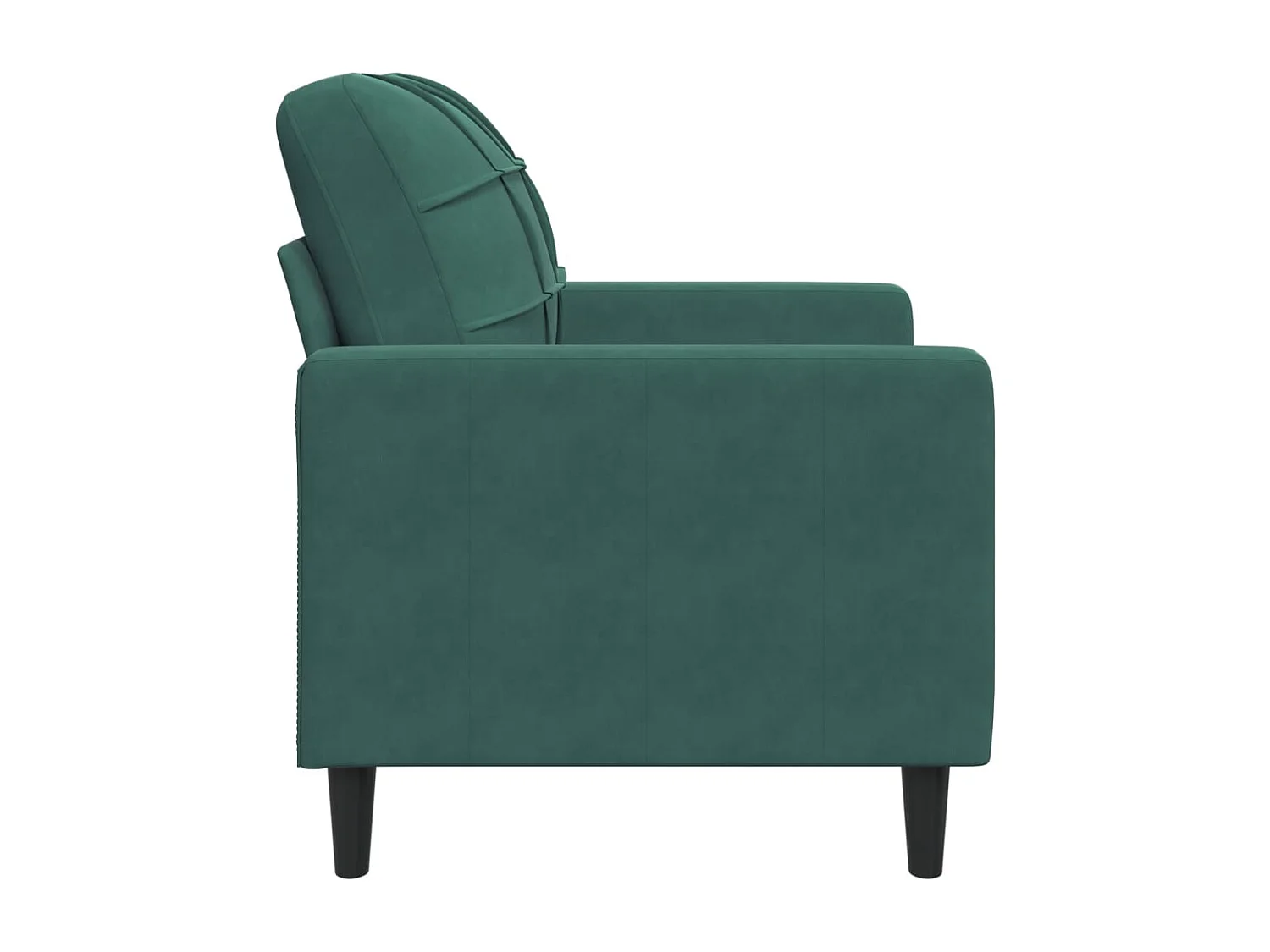 Fauteuil Vert foncé 60 cm Velours FR97700
