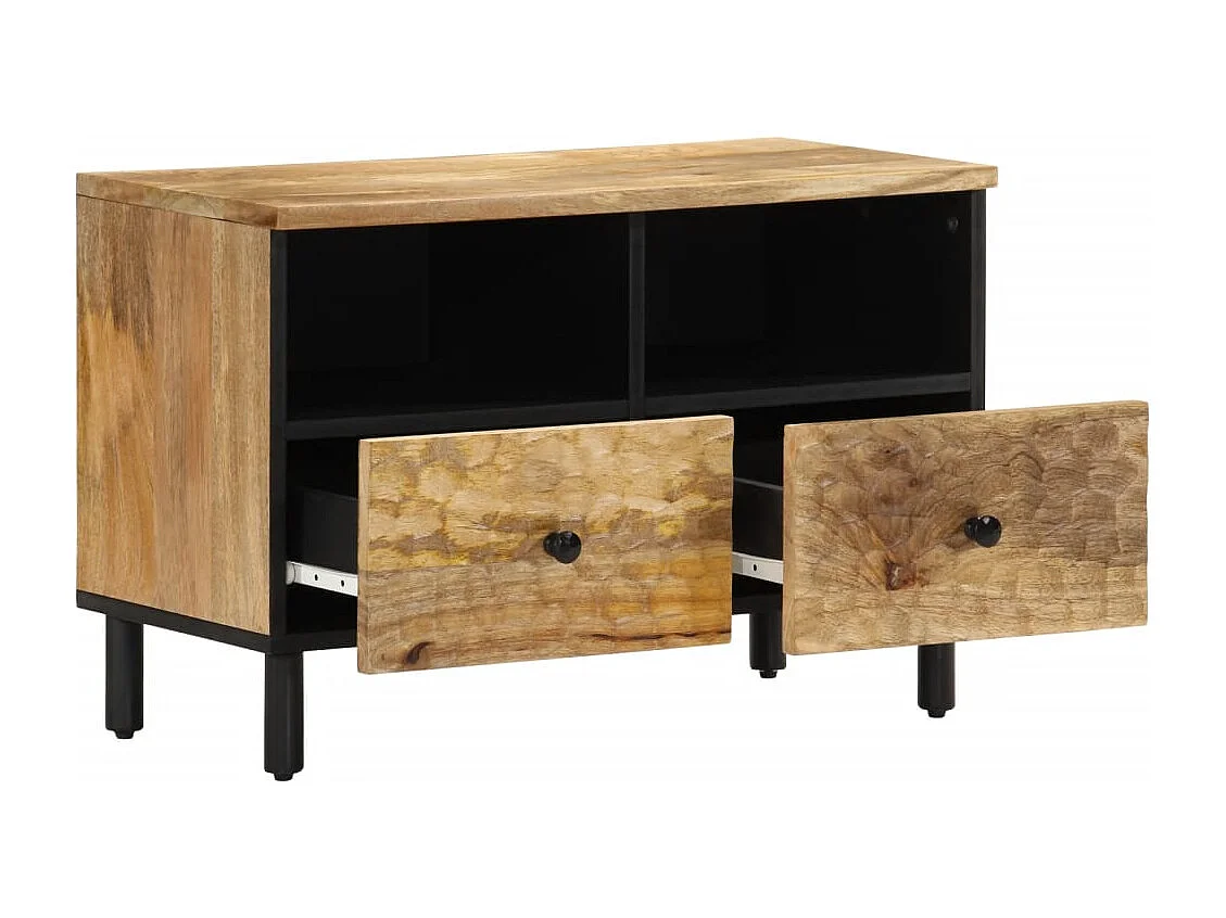 Tv-meubel 70x33x46 cm massief mangohout BE869389